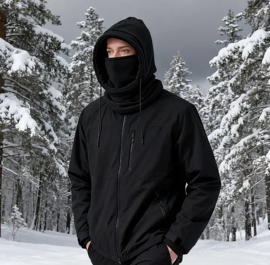 Windproof Balaclava Knit Hood